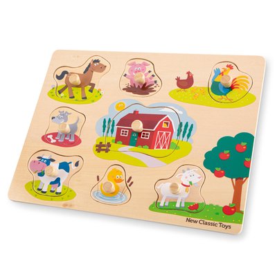 Puzzle Ferme 8 pcs NEW CLASSIC TOYS
