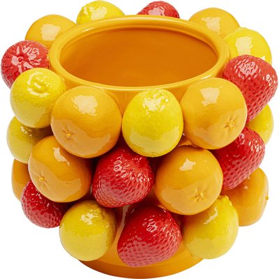 Vase oranges, fraises et citrons en porcelaine KARE DESIGN