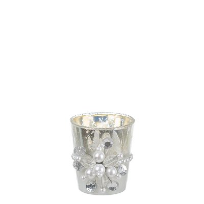Photophore décoratif en verre H7 SIA DECO