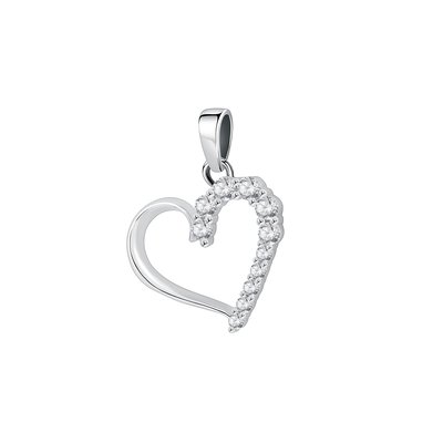 Pendentif en argent 925 et oxyde de zirconium CLEOR
