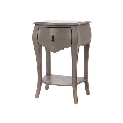 Table de chevet Murano Taupe AMADEUS
