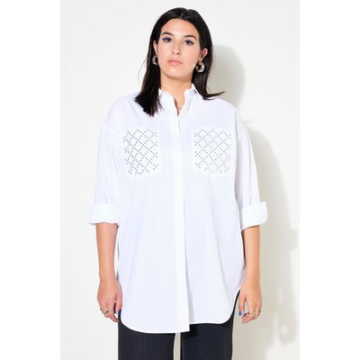 Chemisier oversize. Rivets fantaisie sur STUDIO UNTOLD