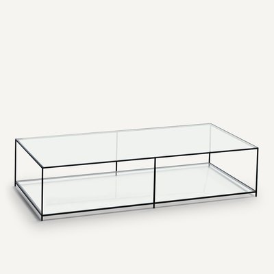 Sybil Rectangular Tempered Glass Coffee Table AM.PM