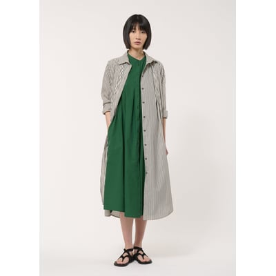Robe chemise en popeline de coton HUMILITY
