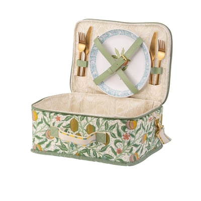 Fruit 2-Person Picnic Cooler Bag WILLIAM MORRIS AT HOME