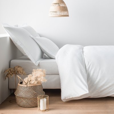 Housse de couette satin de coton égyptien 240 fils CASABLANCA COTTON & CO