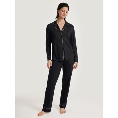 Pyjama boutonné de part en part en modal TENCEL™ et soie manches longues CALIDA