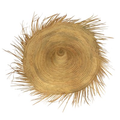 Chapeau de paille naturelle XXL -  LOJI HOME MAISON