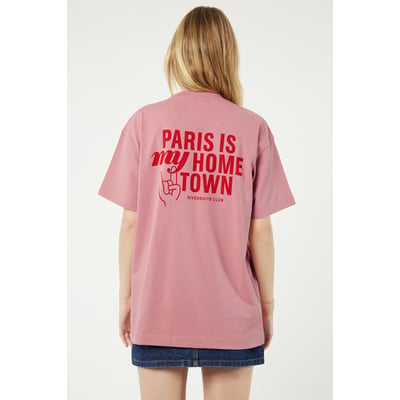Tee shirt Paris is my hometown PIGALLE RIVEDROITE