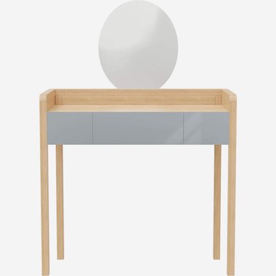 Meuble coiffeuse chêne et bois ROXANNE HABITAT