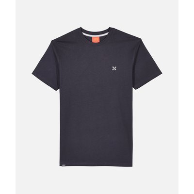 Tee-shirt uni 4flo brodé poitrine TEBAZ OXBOW