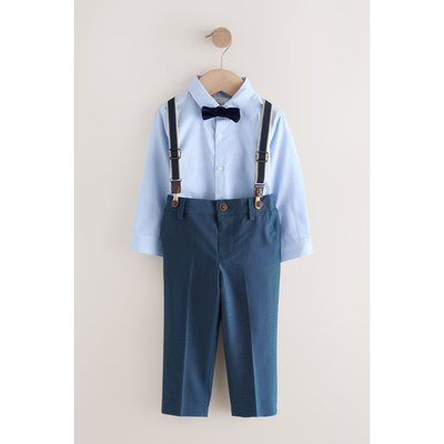 Chemise, pantalon, bretelles et nœud-papillon NEXT