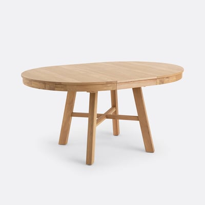 Table à manger, extensible, ronde, 4 à 8 couverts, ZEBARN LA REDOUTE INTERIEURS