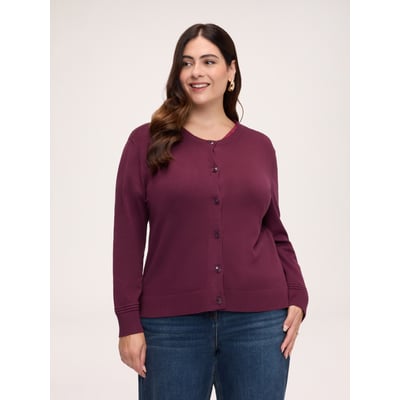 Cardigan col rond FIORELLA RUBINO