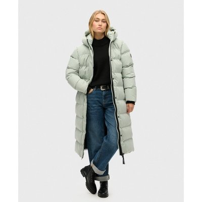 Doudoune longue en microfibre SUPERDRY