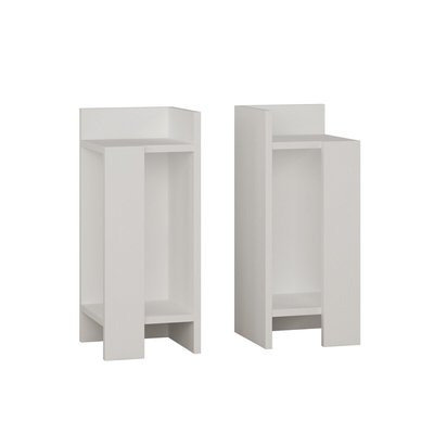 Lot de 2 tables de chevet H60 cm - ELOS CALICOSY