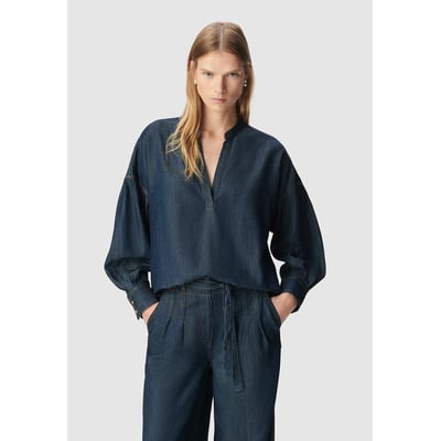Oversize V-Neck Blouse with Long Sleeves IKKS