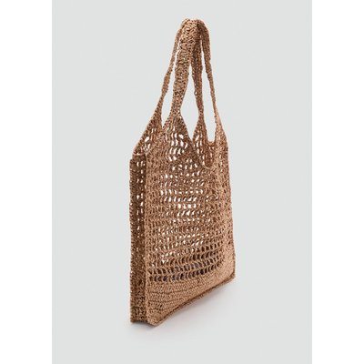 Sac à bandoulière à double anse en fibre naturelle MANGO HOME