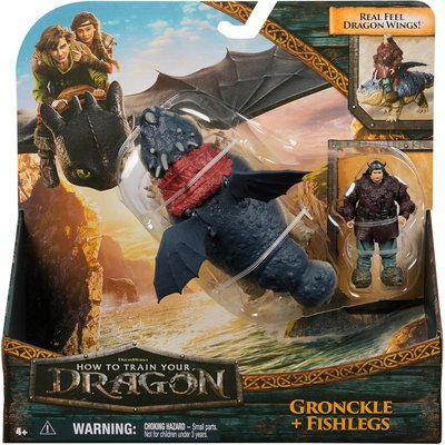 How to train your dragon - Figurine Viking Varek & Gronk SPIN MASTER