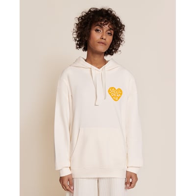 Sweat d'allaitement en coton bio, SOLEIL DE MA VIE EMOI EMOI