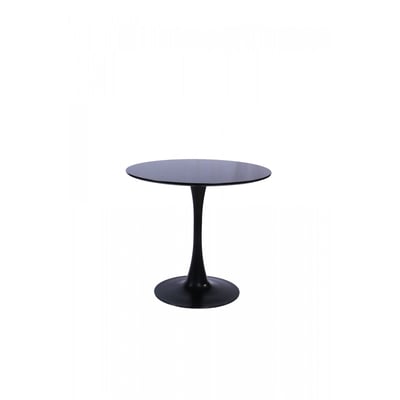 Table à manger ronde 2 à 4 personnes  en métal et polypropylène Bianca - BIANCA AMADEUS