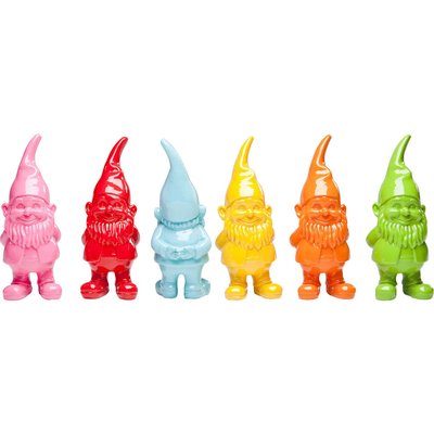 Lot de 6 décos nains KARE DESIGN