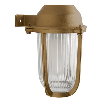 Applique D'extérieur Marius Verre & Laiton Doré 60w ZANGRA
