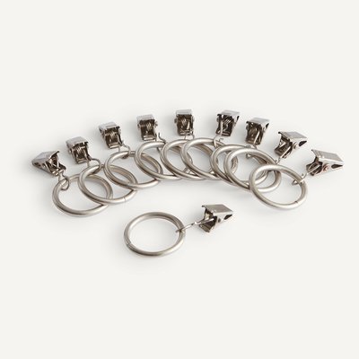 Set of 10 Loch Curtain Clips AM.PM