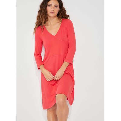 Robe imprimée maille col croisé Ecovero TALLADY LA FIANCÉE