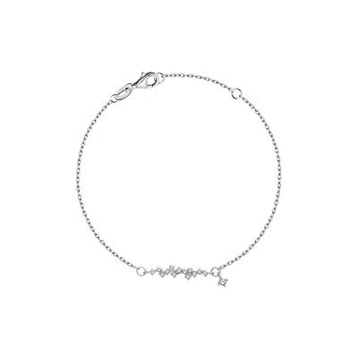 Bracelet en argent 925 et oxyde de zirconium CLEOR