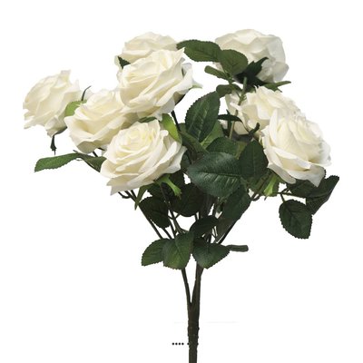 Bouquet de rose Paris artificielle, 10 tête ARTIFICIELLES