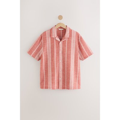 Chemise en jersey à rayures texturées NEXT