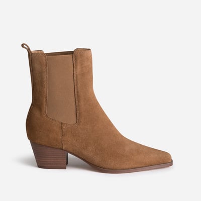 Boots À Talon en cuir NAYRA ERAM