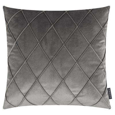 Housses de coussin velours relief pli cousu-Lot de 2 NOBLESS MAGMA HEIMTEX