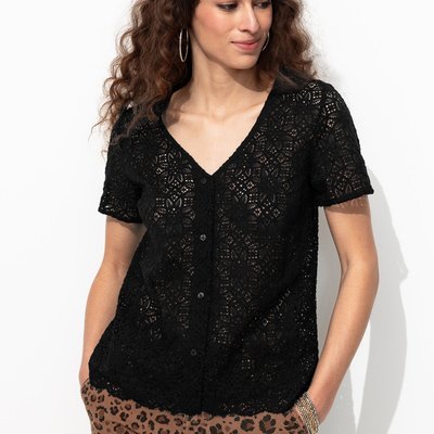 Chemise effet dentelle PROMOD