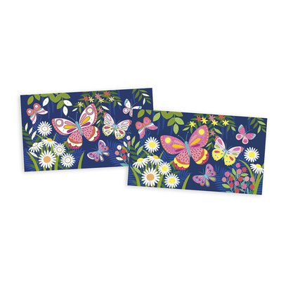 Kit Créatif - Coffret Sables Fluo Papillons JANOD