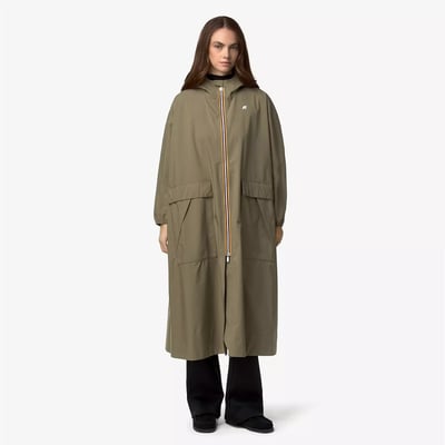 Parka longue à capuche, PERNILLA STRETCH DOT K-WAY