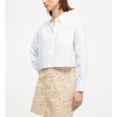 Chemise Courte Toss Lin Mélangé GALERIES LAFAYETTE