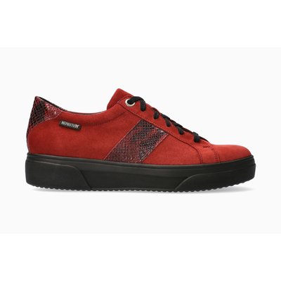 Derbies femme rouge shop