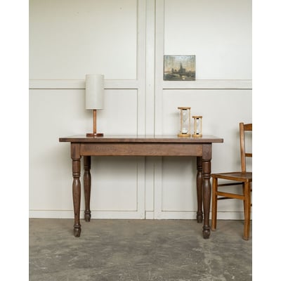 Table à manger en chêne Romy N°1555 - Bon état DEBONGOUT