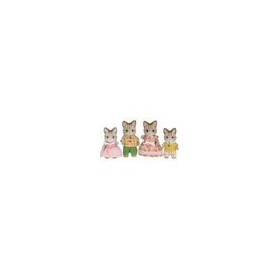 5180   Famille Chat Tigre SYLVANIAN FAMILIES