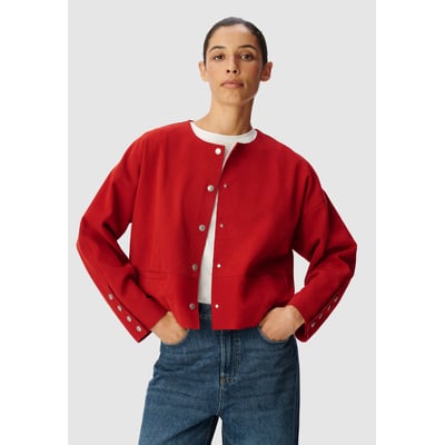Veste cuir velours IKKS