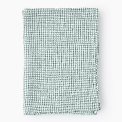Plaid en gaze de coton, 70x100cm, 100% coton bio GOTS MONOPRIX