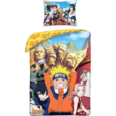 Parure de Lit Coton Enfant Manga Aventures NARUTO SHIPPUDEN