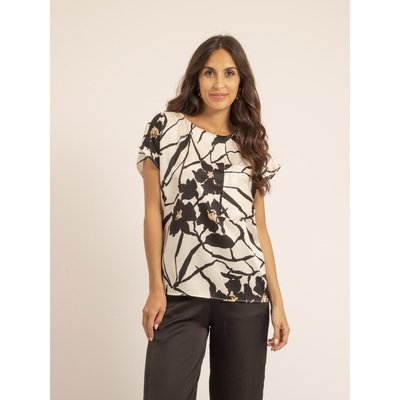 Top Col Rond Motifs Fijelle DONA LISA