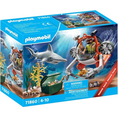 Chasse au trésor sous-marin PLAYMOBIL