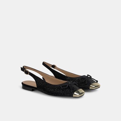 Chaussures plates avec nœud sur le bout et fermeture à boucle ALMA EN PENA
