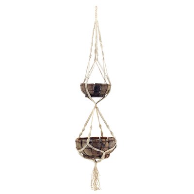 Macramé double en coton AUBRY GASPARD