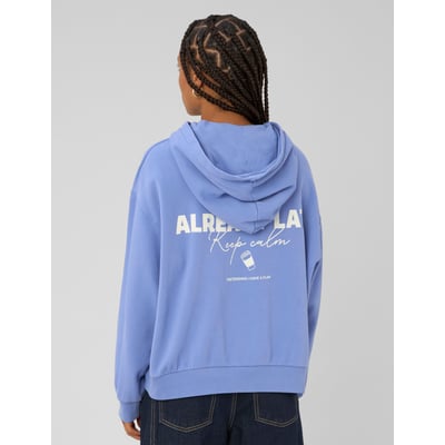 Sweat à capuche imprimé BZB
