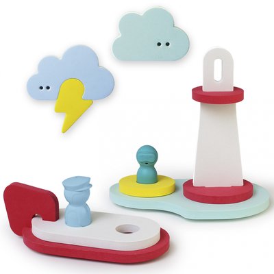 Puzzle de bain 3D A la rescousse QUUT